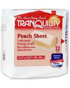 Tranquility Peach Sheet Unterlagen