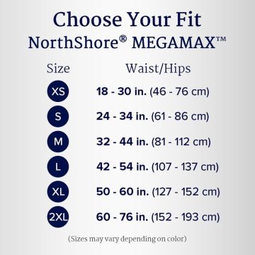 Northshore MegaMax Slip, Plastic Backed, Multicolor
