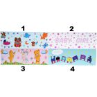AB Diaper Stickers Half A4 Format, Different Styles