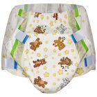 Crinklz Adult Diapers with Print, Plastic Backed