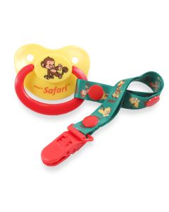 Rearz Pacifiers with Clip, Multiple Prints